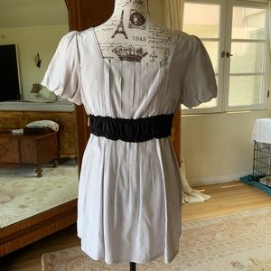 MK2K Grey High Waisted Blouse